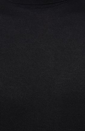 Мужской водолазка из кашемира и шелка DOLCE & GABBANA темно-синего цвета, арт. GXL03T/JDMS4 | Фото 5 (Материал внешний: Шерсть, Кашемир; Рукава: Длинные; Принт: Без принта; Длина (для топов): Стандартные; Мужское Кросс-КТ: Водолазка-одежда; Стили: Кэжуэл)