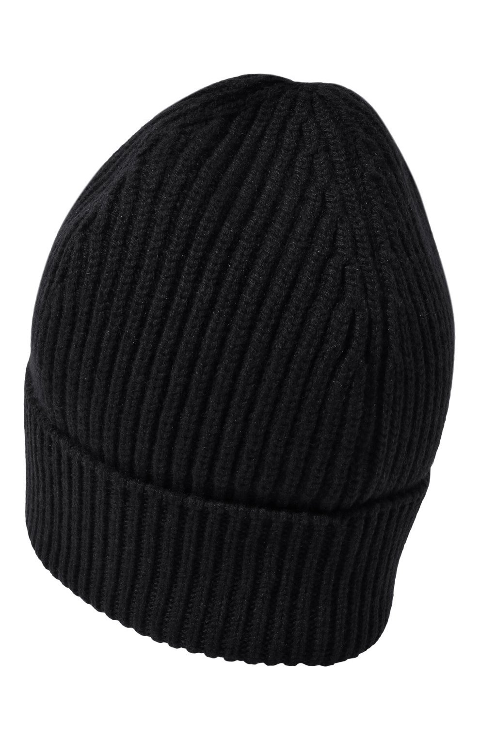 Мужская кашемировая шапка DOLCE & GABBANA темно-синего цвета, арт. GXK63T/JAWK0 | Фото 2 (Материал: Текстиль, Кашемир, Шерсть; Кросс-КТ: Трикотаж)