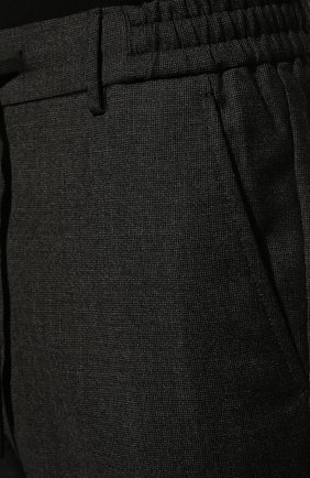 Мужские шерстяные брюки BERWICH темно-серого цвета, арт. VULCAN0Z/MZ1851X | Фото 5 (Материал внешний: Шерсть; Длина (брюки, джинсы): Стандартные; Случай: Повседневный; Материал подклада: Купро; Стили: Кэжуэл)