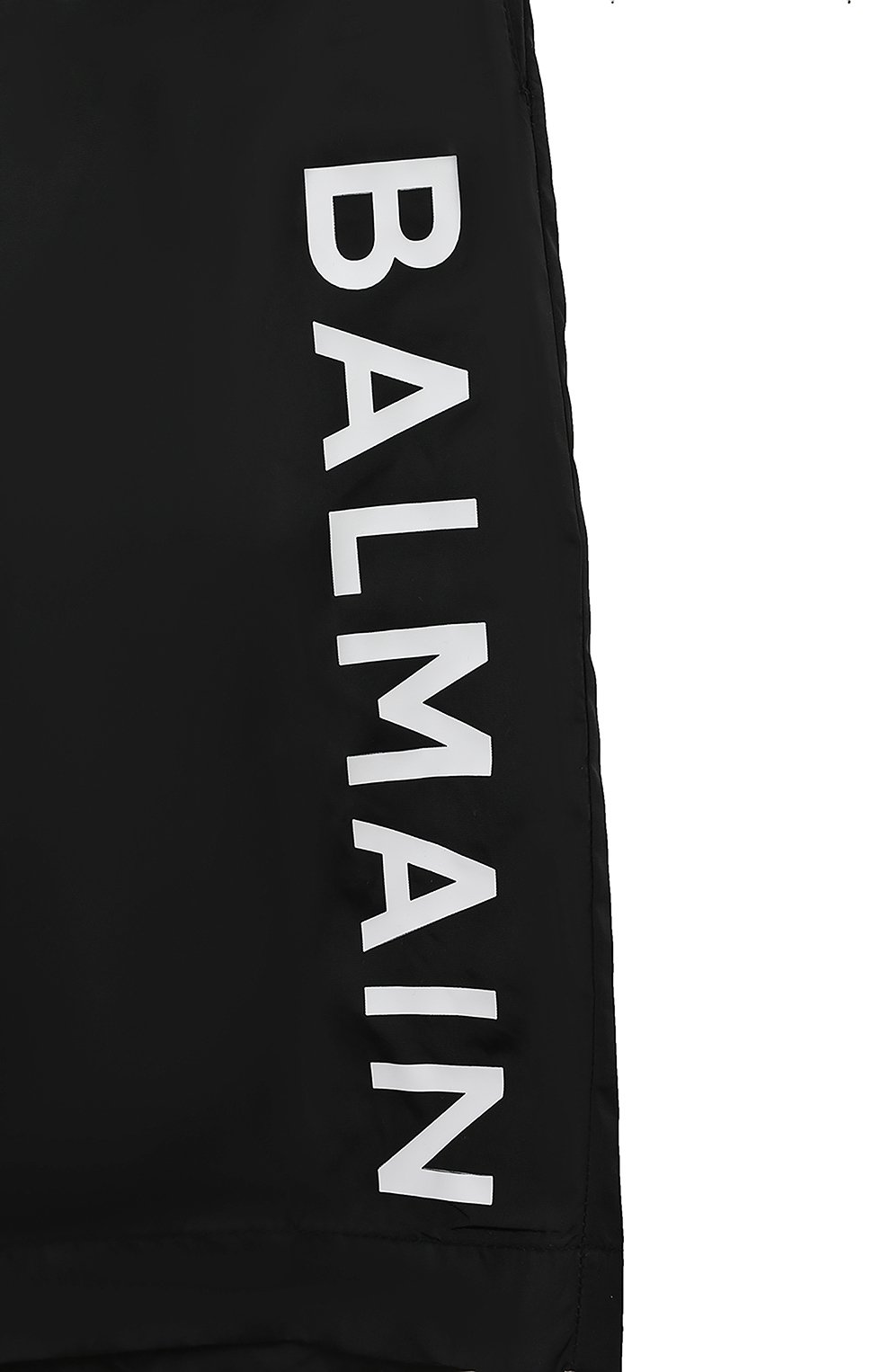 Детские плавки-шорты BALMAIN черного цвета, арт. 6RCO09 | Фото 3 (Кросс-КТ: Пляж; Материал внешний: Синтетический материал)