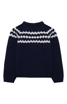 Детский комплект из пуловер и брюк BABY T синего цвета, арт. 22AI080C/1M-12M | Фото 3