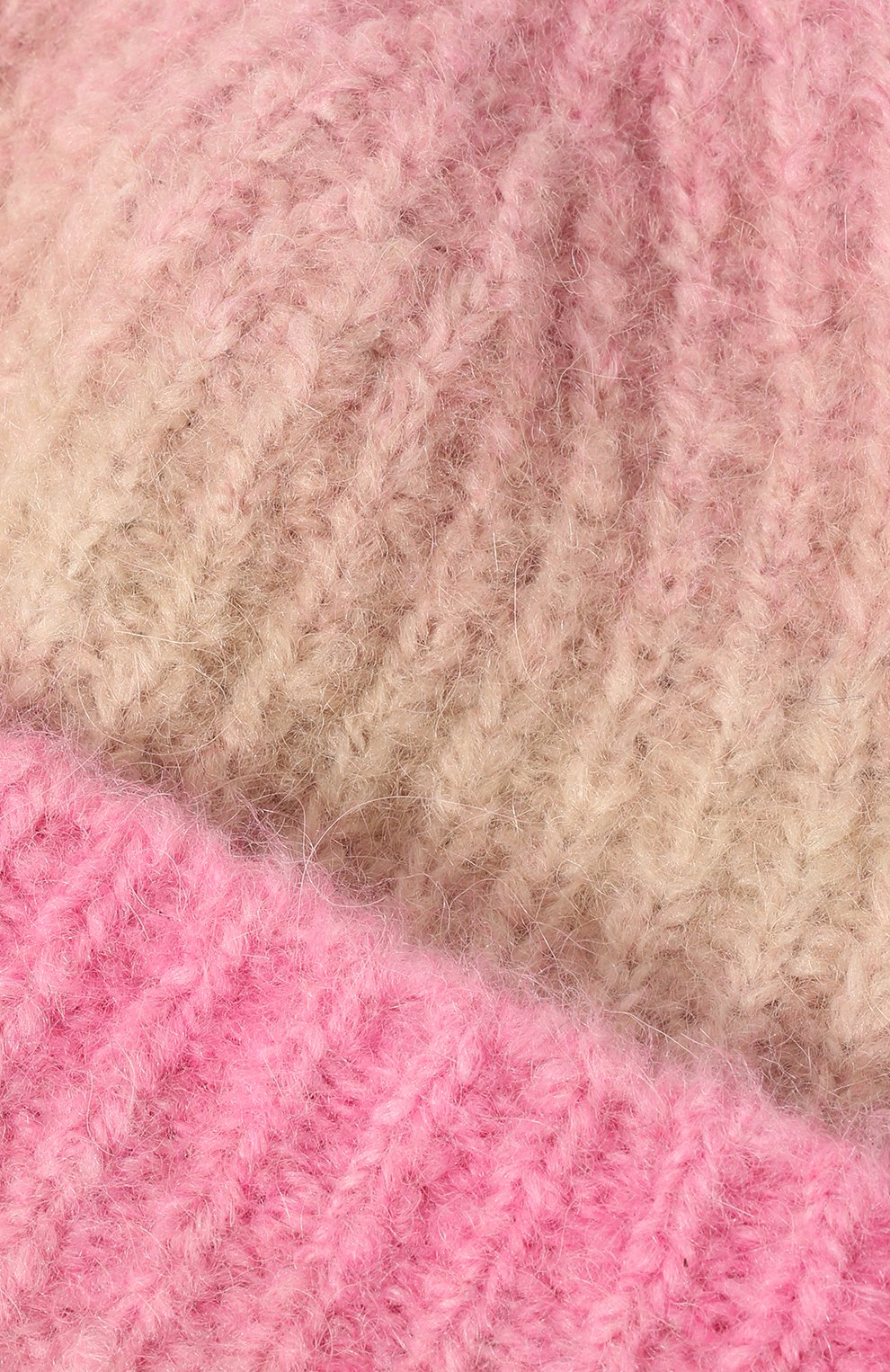 Детского шерстяная шапка IL GUFO розового цвета, арт. A22E0329EM433 | Фото 3 (Материал: Текстиль, Шерсть, Синтетический материал)