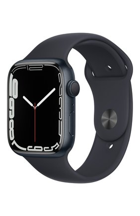 Смарт-часы Apple Watch Series 7 GPS 45mm Midnight Aluminium Case with Midnight Sport Band | Фото №1