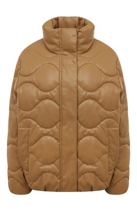 Утепленная куртка из экокожи | Фото №1