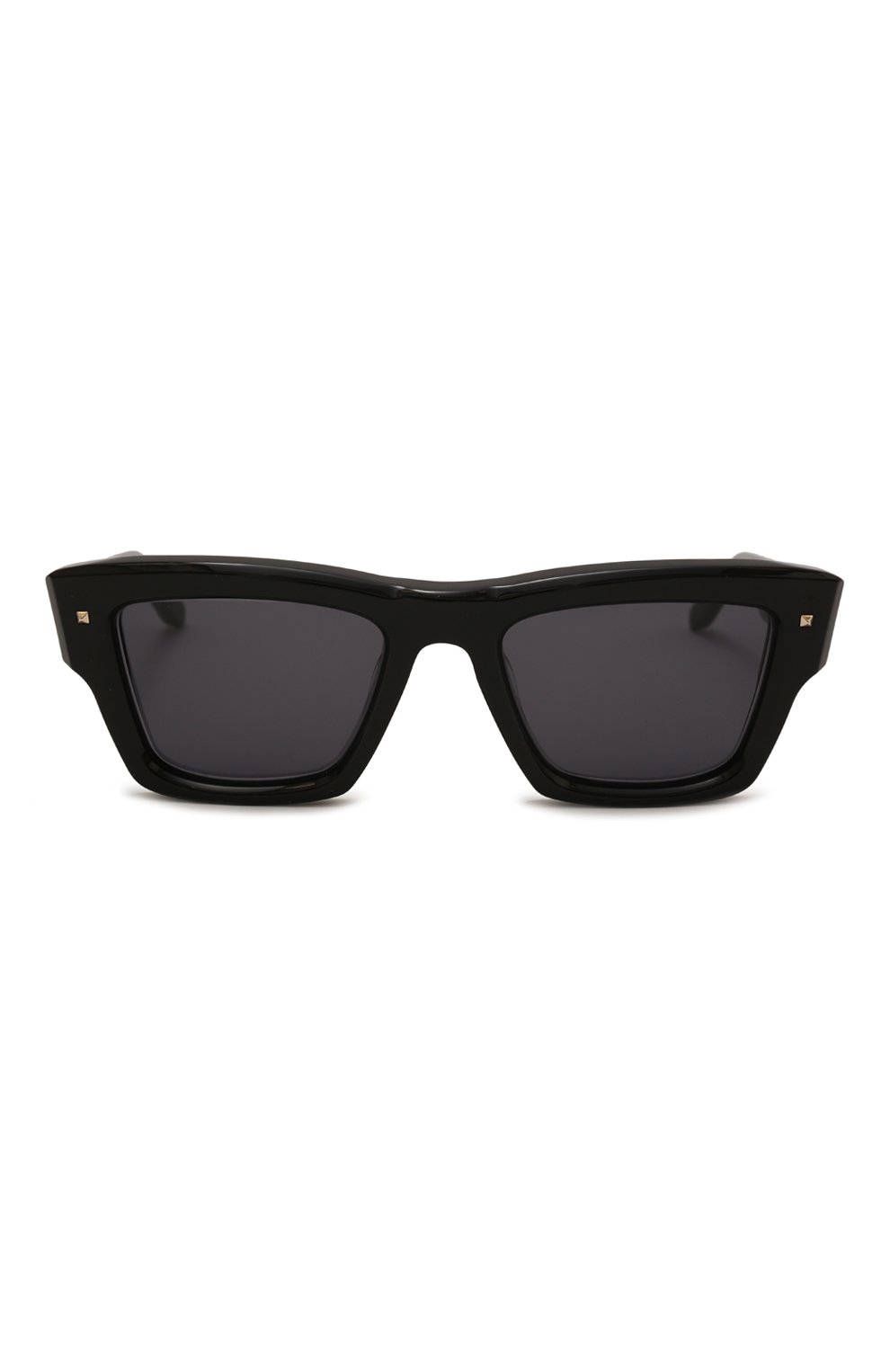 Женские солнцезащитные очки VALENTINO черного цвета, арт. VLS-106A | Фото 3 (Тип очков: С/з; Очки форма: Квадратные; Оптика Гендер: оптика-женское)