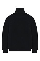 Детский шерстяной свитер DAL LAGO синего цвета, арт. W532/9117/7-12 | Фото 2 (Материал внешний: Шерсть; Рукава: Длинные; Мальчики Кросс-КТ: Свитер-одежда)