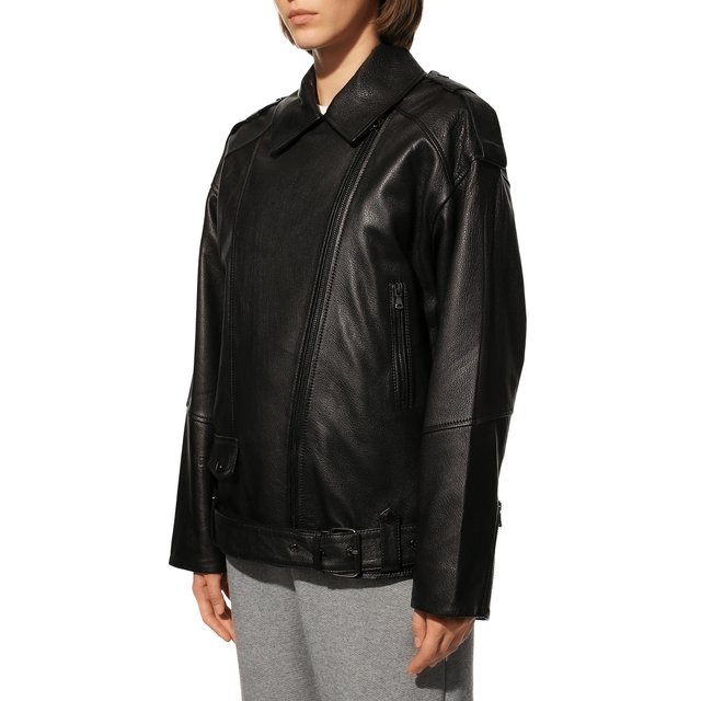 фото Кожаная куртка seven lab