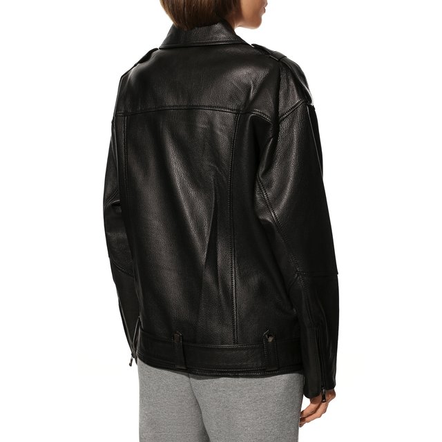 фото Кожаная куртка seven lab