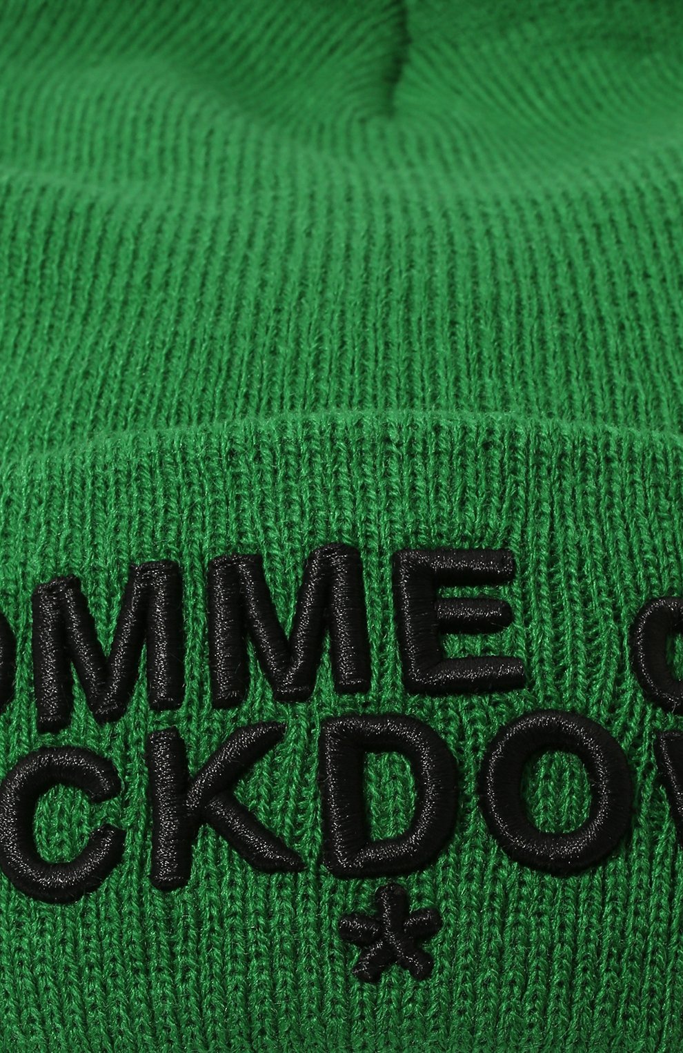 Женская шапка COMME DES FUCKDOWN зеленого цвета, арт. CDFAD673 | Фото 4 (Материал: Текстиль, Синтетический материал)