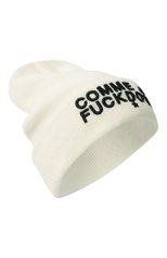 Женская шапка COMME DES FUCKDOWN белого цвета, арт. CDFAD673 | Фото 1 (Материал: Текстиль, Синтетический материал)