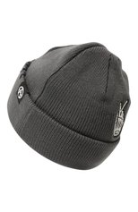 Женская шапка ACUPUNCTURE серого цвета, арт. 114U06120121/W | Фото 3 (Материал: Текстиль, Синтетический материал)