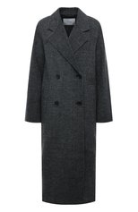 Женское шерстяное пальто IVY OAK черно-белого цвета, арт. I01122F1099 | Фото 1 (Материал внешний: Шерсть; Рукава: Длинные; Длина (верхняя одежда): Длинные; 1-2-бортные: Двубортные; Стили: Кэжуэл)