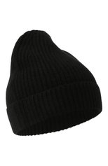 Женская кашемировая шапка ADDICTED черного цвета, арт. MK904 | Фото 1 (Материал: Текстиль, Кашемир, Шерсть)