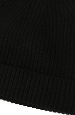 Женская кашемировая шапка ADDICTED черного цвета, арт. MK904 | Фото 4 (Материал: Текстиль, Кашемир, Шерсть)