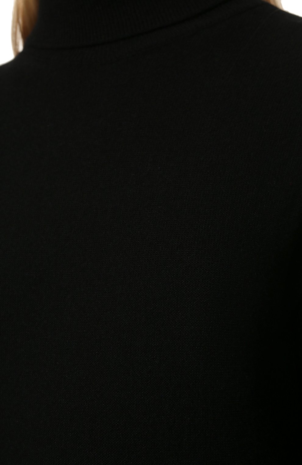 Женское платье из шерсти и шелка ANTONELLI FIRENZE черного цвета, арт. RATAT0UILLE/H4146-01934 | Фото 5 (Материал внешний: Шерсть; Рукава: Длинные; Случай: Повседневный; Кросс-КТ: Трикотаж; Длина Ж (юбки, платья, шорты): Макси; Женское Кросс-КТ: Платье-одежда; Стили: Кэжуэл)
