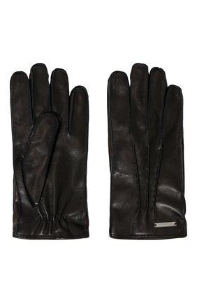 Мужские кожаные перчатки CORNELIANI черного цвета по цене 21600 руб., арт. 90Q318-2820590/00 | Фото 3 Мужские кожаные перчатки CORNELIANI черного цвета, арт. 90Q318-2820590/00 | Фото 3 (Материал: Натуральная кожа; Мужское Кросс-КТ: Кожа и замша)
