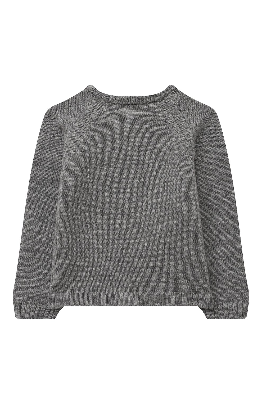 Детский комплект из пуловера и брюк BABY T серого цвета, арт. 22AI170C/1M-12M | Фото 3