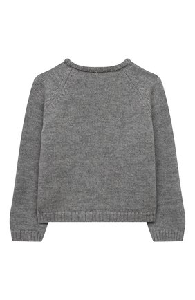 Детский комплект из пуловера и брюк BABY T серого цвета по цене 10900 руб., арт. 22AI170C/18M-3A | Фото 3 Детский комплект из пуловера и брюк BABY T серого цвета, арт. 22AI170C/18M-3A | Фото 3