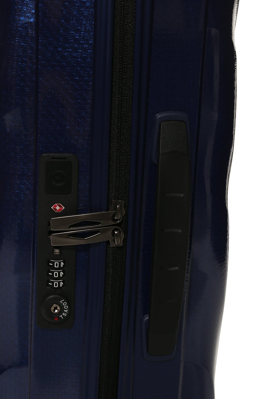 Женский дорожный чемодан c-lite SAMSONITE синего цвета, арт. CS2-01007 | Фото 3 (Размер: large)