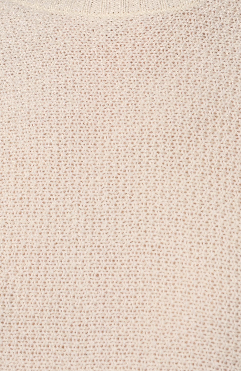 Женский кашемировый пуловер RE VERA белого цвета, арт. 23W-11-533 | Фото 5 (Материал внешний: Шерсть, Кашемир; Длина (для топов): Стандартные; Женское Кросс-КТ: Пуловер-одежда; Рукава: 3/4; Стили: Кэжуэл)