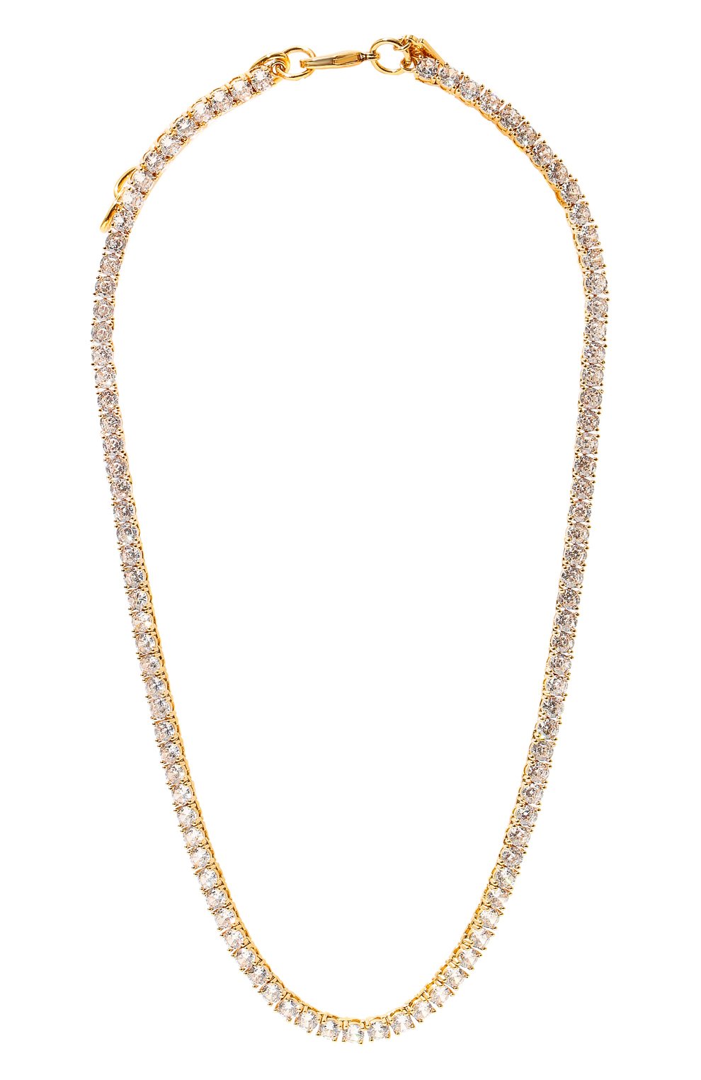 Женское колье CRYSTAL HAZE золотого цвета, арт. SERENA NECKLACE | Фото 1 (Материал: Металл)