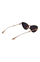 Женские солнцезащитные очки VALENTINO золотого цвета, арт. VLS-102A | Фото 4 (Тип очков: С/з; Материал: Металл; Оптика Гендер: оптика-женское)