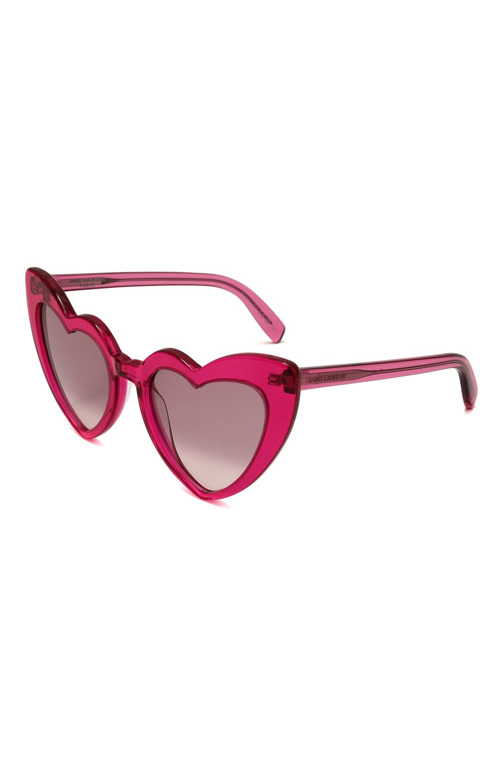 Женские солнцезащитные очки SAINT LAURENT розового цвета, арт. SL 181 L0UL0U 021 | Фото 1 (Тип очков: С/з; Оптика Гендер: оптика-женское; Очки форма: Креативные)