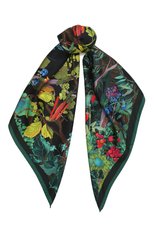 Женский шелковый платок foresta RADICAL CHIC разноцветного цвета, арт. 550413.07.02 | Фото 1 (Принт: С принтом; Материал: Текстиль, Шелк)