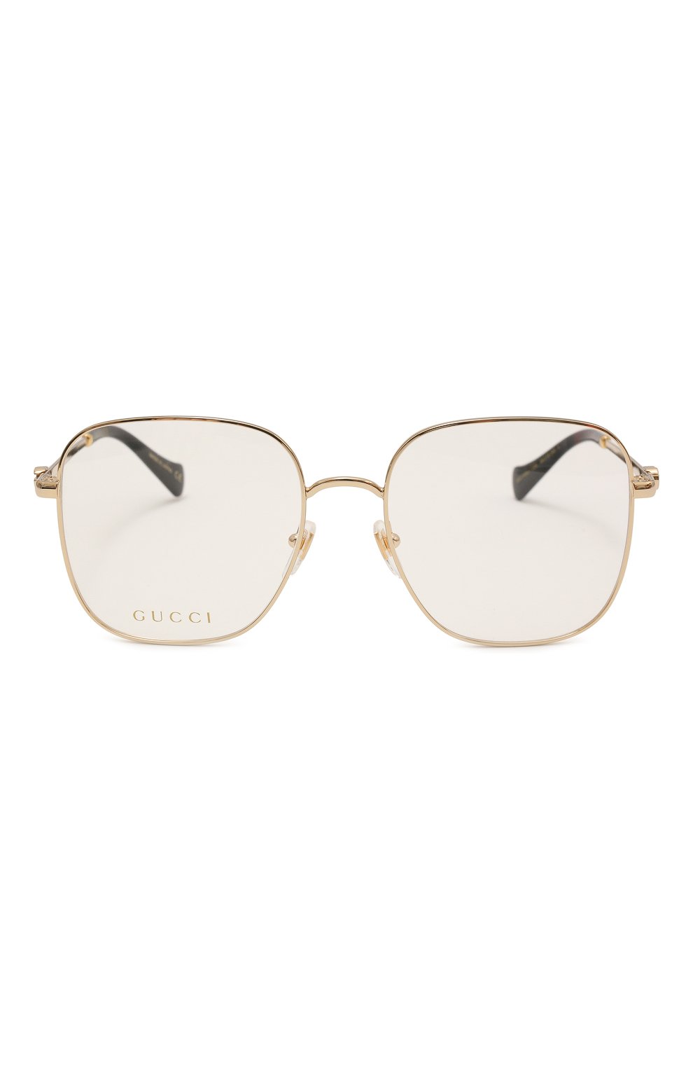 Женские оправа GUCCI золотого цвета по цене 0 руб., арт. GG1144 003 | Фото 3 Женские оправа GUCCI золотого цвета, арт. GG1144 003 | Фото 3 (Тип очков: Оправа; Материал: Металл; Очки форма: Квадратные; Оптика Гендер: оптика-женское)