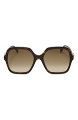 Женские солнцезащитные очки GUCCI коричневого цвета, арт. GG1072S 002 | Фото 3 (Материал: Пластик; Тип очков: С/з; Очки форма: Квадратные; Оптика Гендер: оптика-женское)