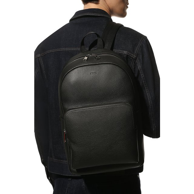 фото Кожаный рюкзак boss