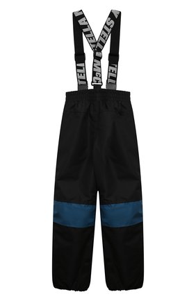 Детские утепленные брюки STELLA MCCARTNEY черного цвета, арт. 8R6O10 | Фото 2