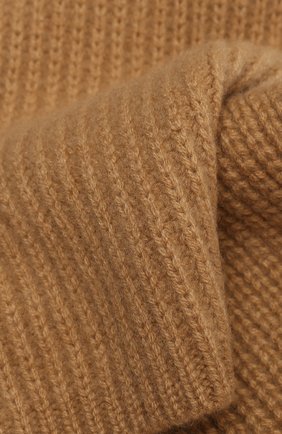 Детский кашемировый шарф YVES SALOMON ENFANT бежевого цвета, арт. 22WEA501XXCARD | Фото 2 (Материал: Текстиль, Кашемир, Шерсть)