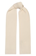 Детский кашемировый шарф YVES SALOMON ENFANT белого цвета, арт. 22WEA501XXCARD | Фото 1 (Материал: Текстиль, Кашемир, Шерсть)