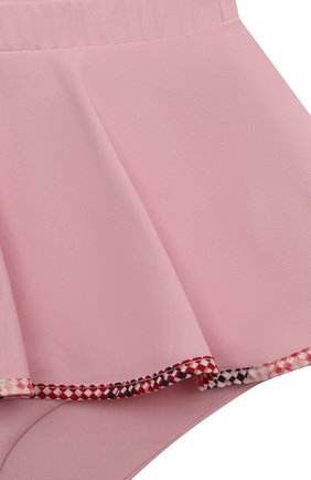 Детского плавки-бикини MARYSIA BUMBY розового цвета, арт. BB097 | Фото 3 (Материал внешний: Синтетический материал; Девочки Кросс-КТ: Плавки-пляж)