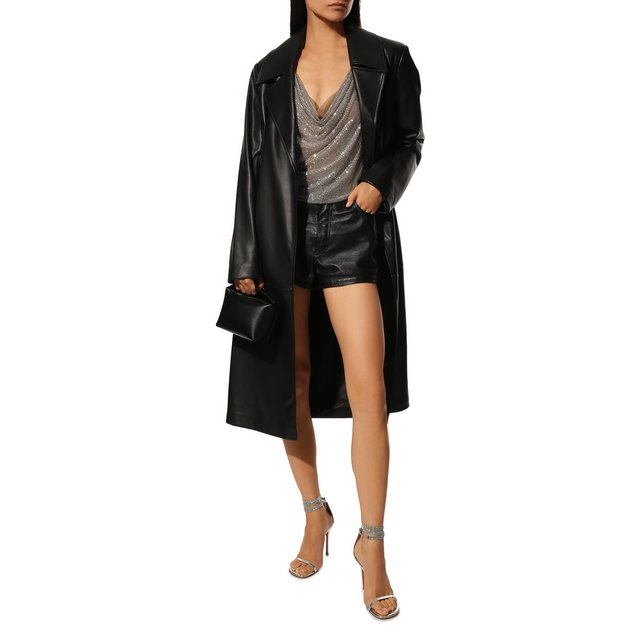 фото Кожаные босоножки giorgia amina muaddi