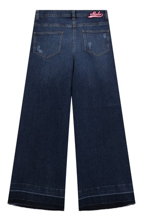 Детские джинсы JAKIOO синего цвета, арт. 490409 | Фото 2 (Материал внешний: Хлопок)