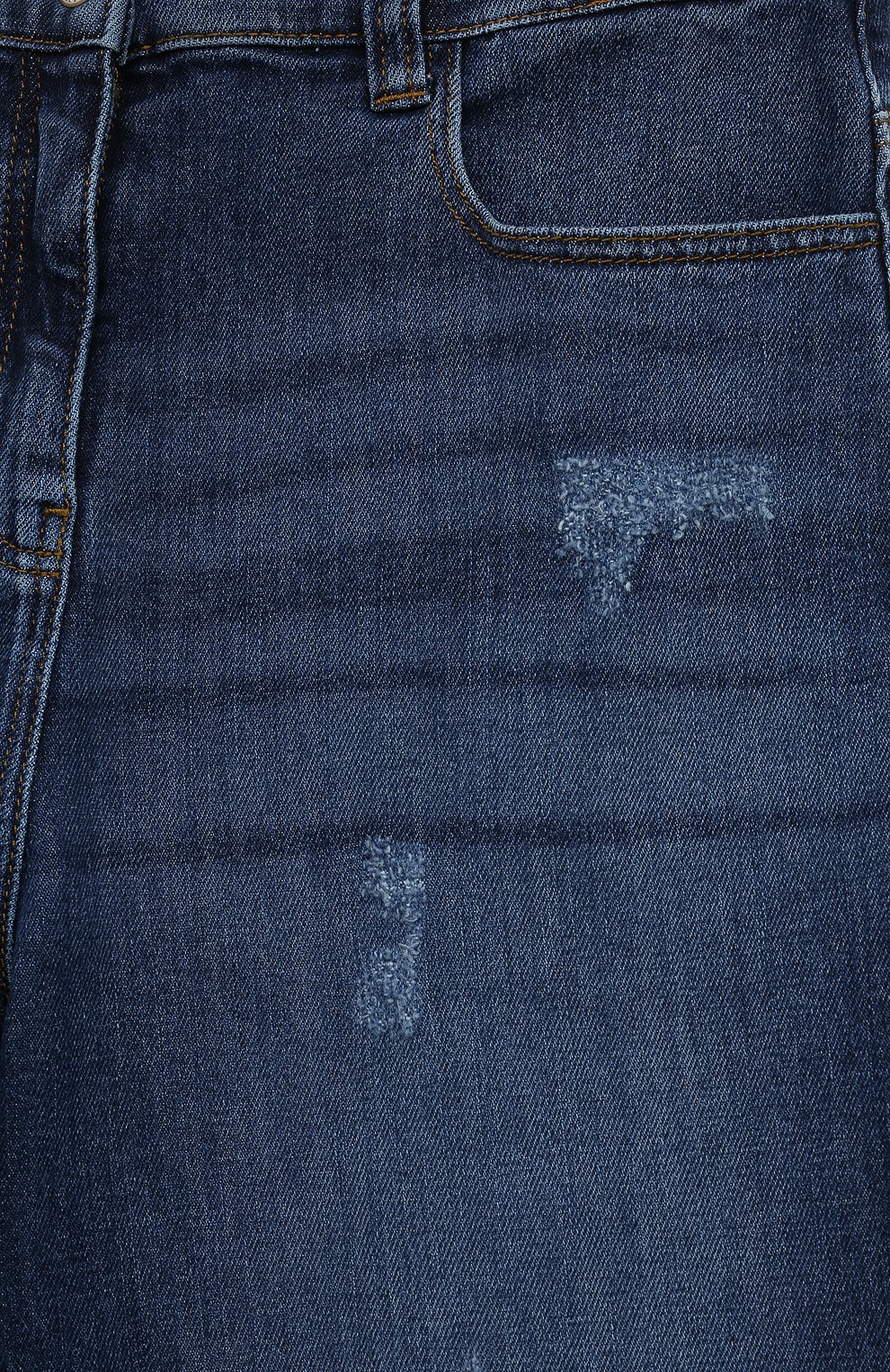 Детские джинсы JAKIOO синего цвета, арт. 490409 | Фото 3 (Материал внешний: Хлопок)