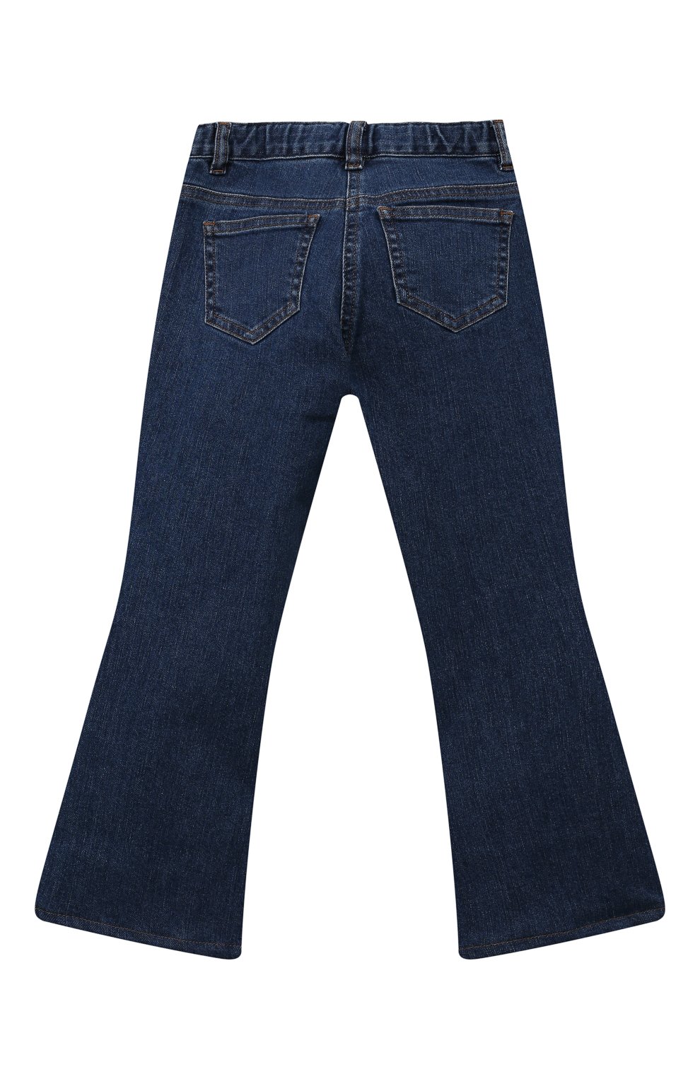 Детские джинсы IL GUFO синего цвета, арт. A22PL390JC026/2A-4A | Фото 2 (Материал внешний: Хлопок)