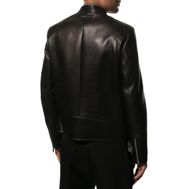 фото Кожаная куртка prada