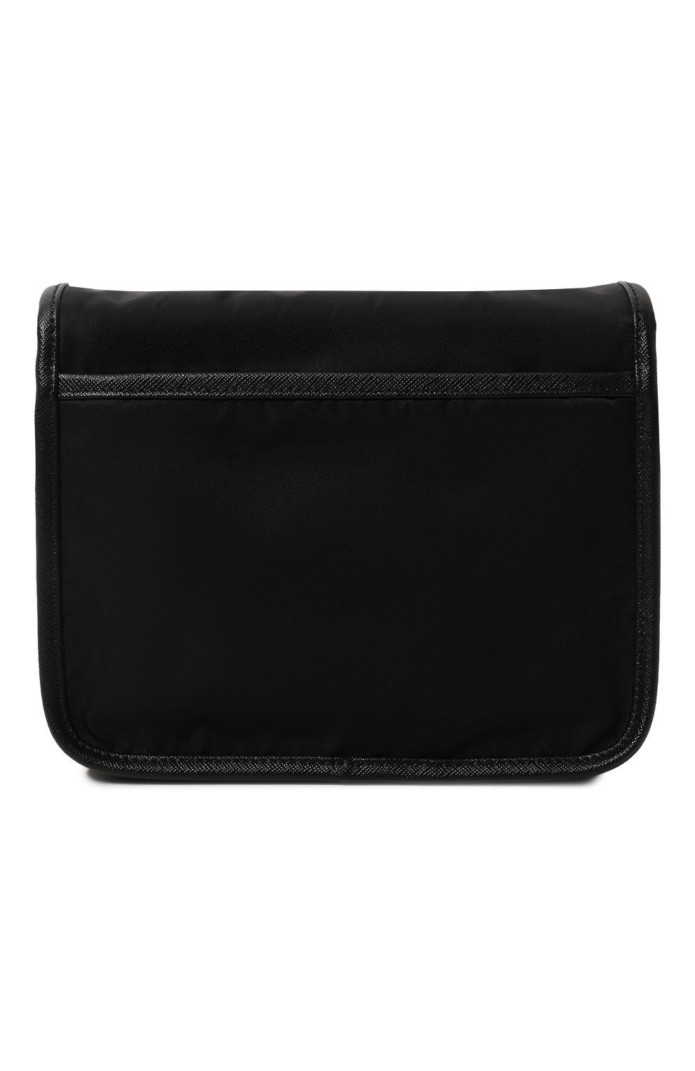 Мужская текстильная сумка PRADA черного цвета, арт. 2VD034-2DMH-F0002-WOP | Фото 7 (Ремень/цепочка: На ремешке; Материал: Текстиль; Размер: small)