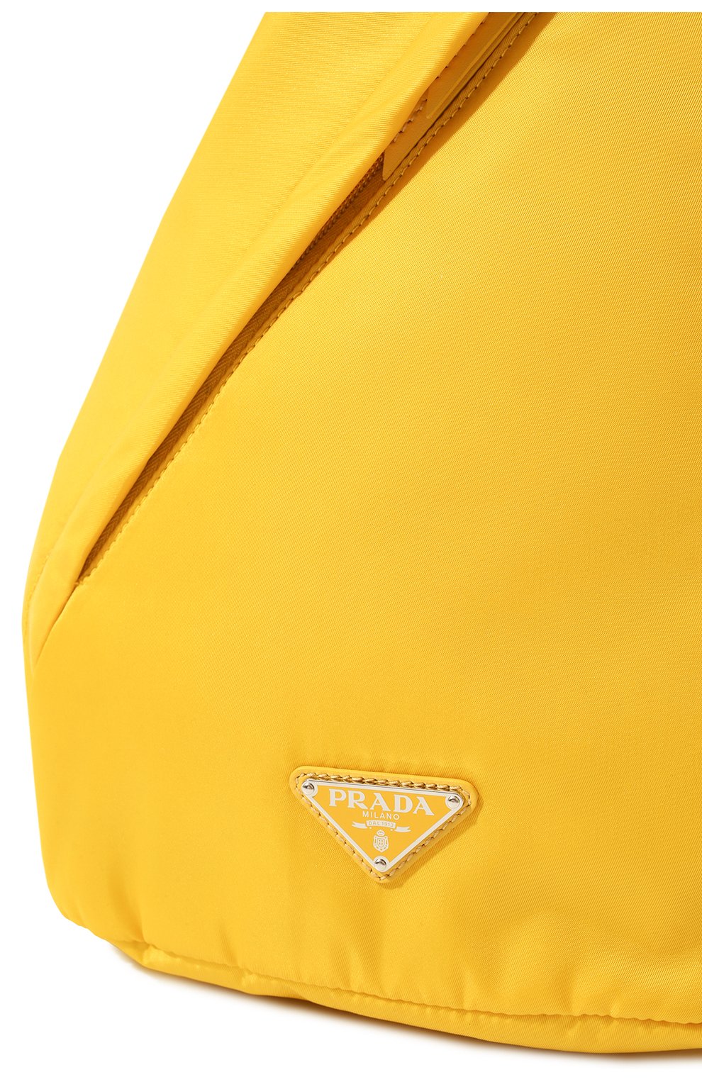 Мужской текстильный рюкзак PRADA желтого цвета, арт. 2VZ092-2DW3-F0010-OOO | Фото 3 (Ремень/цепочка: На плечо; Материал: Текстиль; Стили: Кэжуэл; Размер: large)