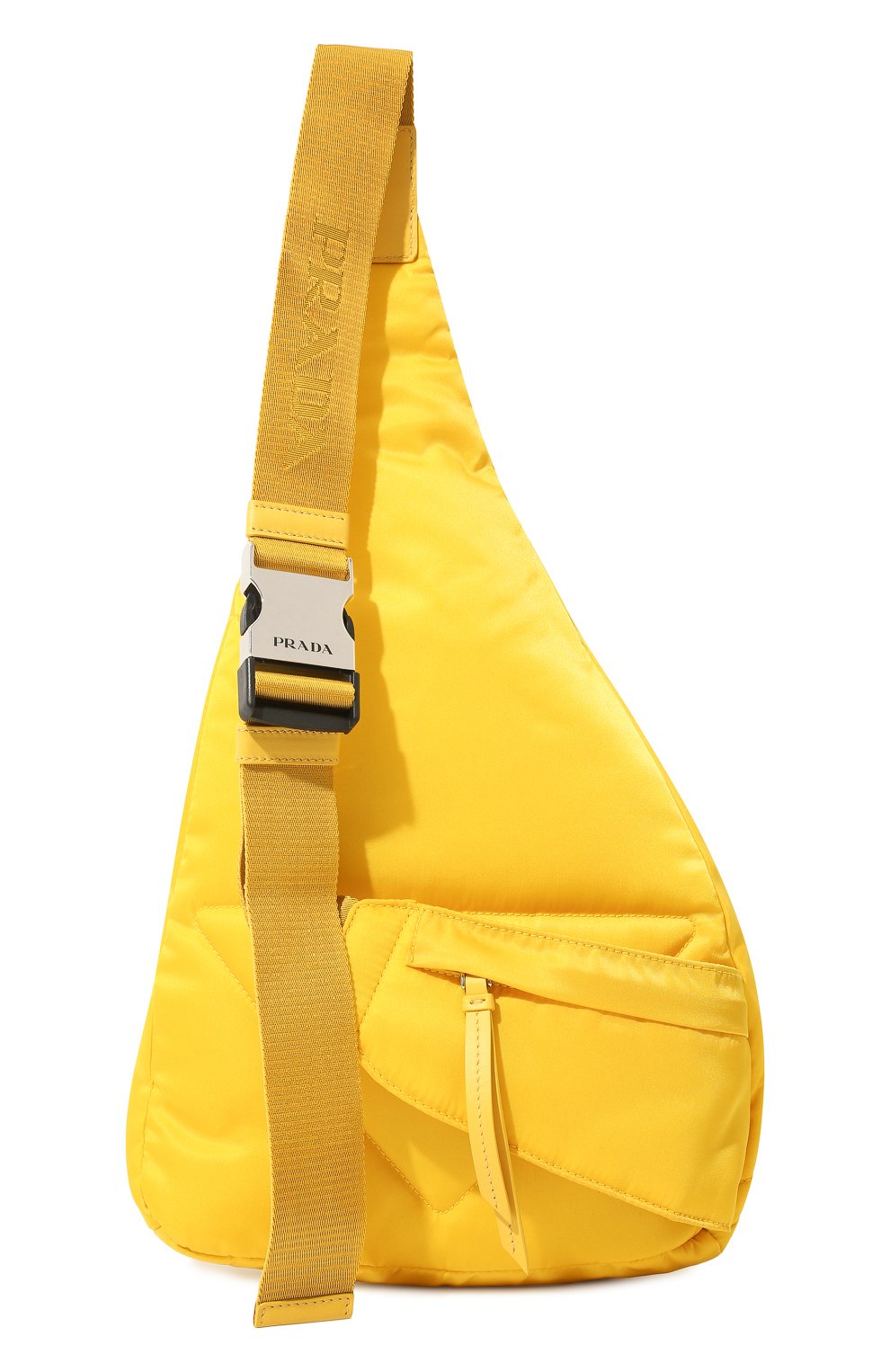 Мужской текстильный рюкзак PRADA желтого цвета, арт. 2VZ092-2DW3-F0010-OOO | Фото 6 (Ремень/цепочка: На плечо; Материал: Текстиль; Стили: Кэжуэл; Размер: large)