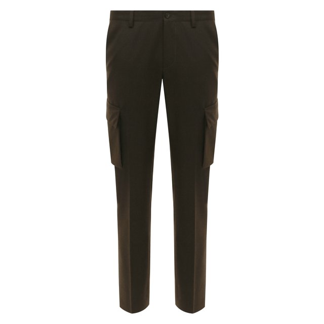 фото Шерстяные брюки-карго corneliani