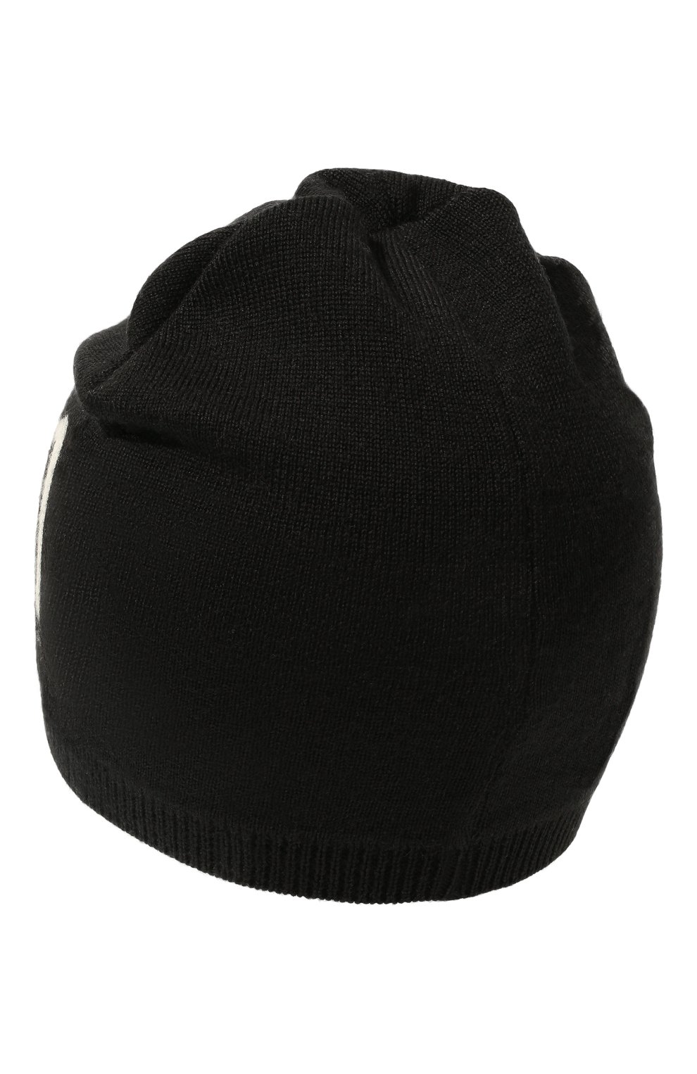 Детского шапка N21 черного цвета, арт. N21549/N0241/N21F20U | Фото 2 (Материал: Текстиль, Шерсть, Синтетический материал)