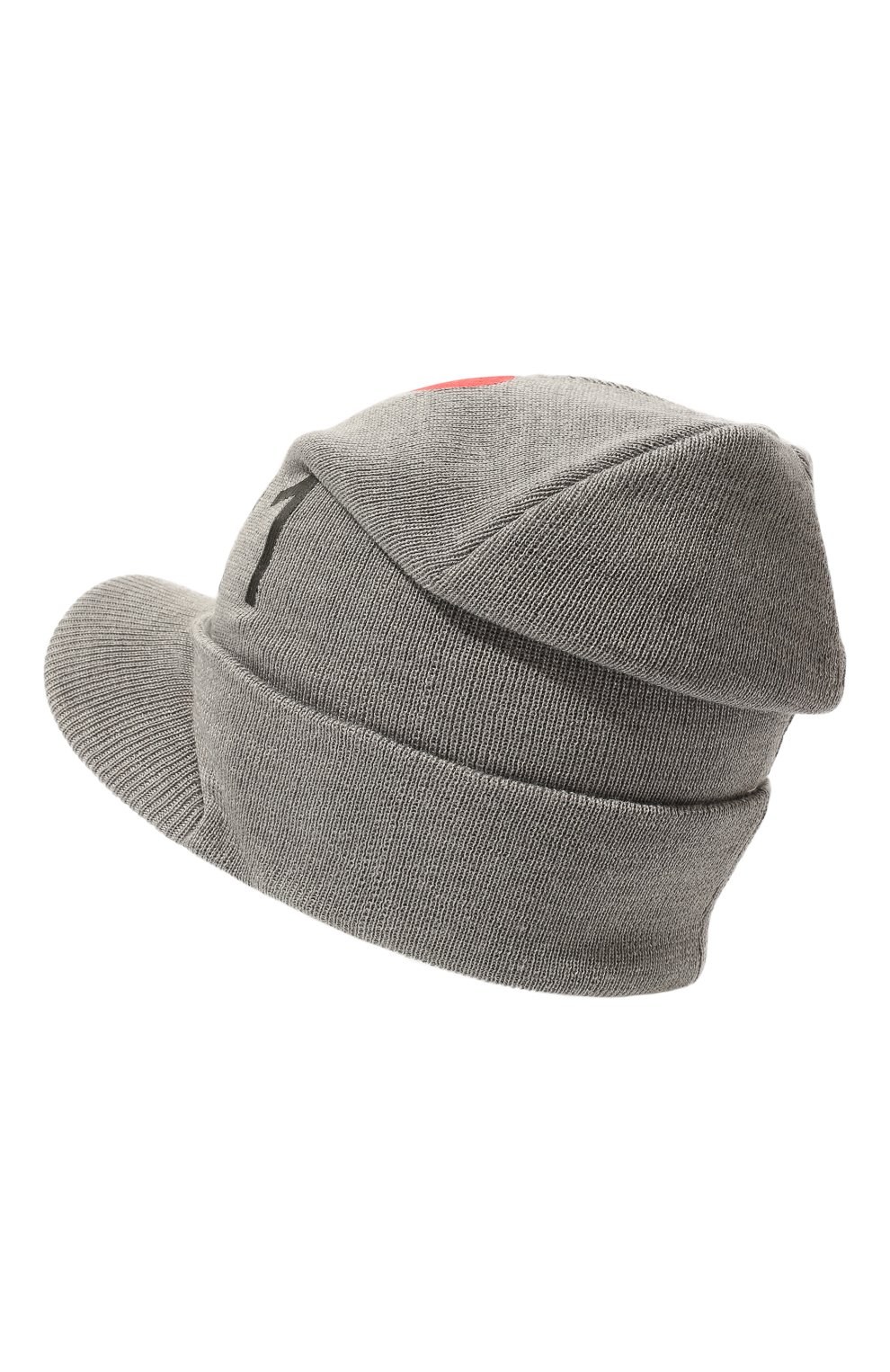Детского шапка N21 серого цвета, арт. N21552/N0241/N21F22F | Фото 2 (Материал: Текстиль, Шерсть, Синтетический материал)