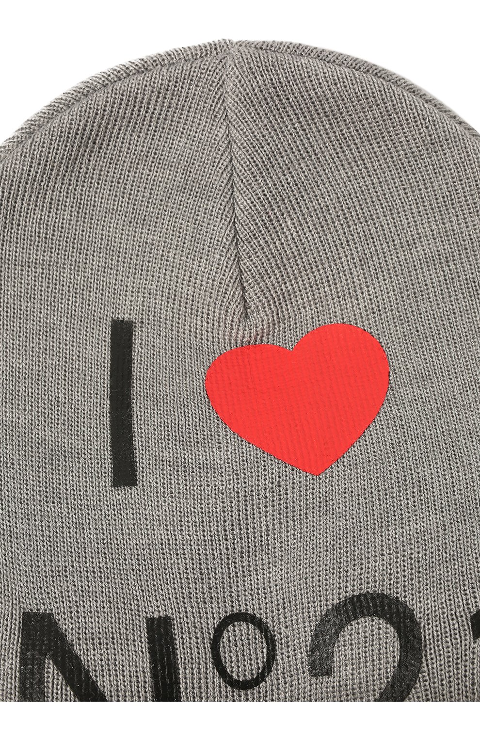 Детского шапка N21 серого цвета, арт. N21552/N0241/N21F22F | Фото 3 (Материал: Текстиль, Шерсть, Синтетический материал)