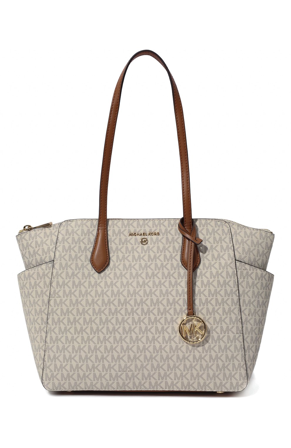 Женский кремовый сумка-тоут marilyn medium MICHAEL MICHAEL KORS купить ...