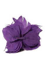 Женская брошь FLOWER ME фиолетового цвета, арт. PION-NS099010L | Фото 3 (Материал: Текстиль)
