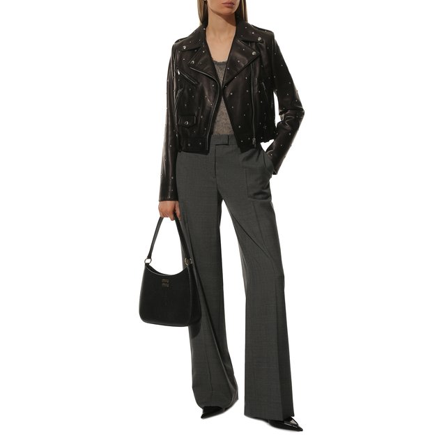 фото Кожаная куртка miu miu